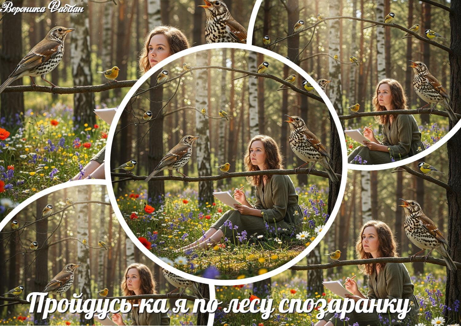 Пройдусь-ка я по лесу спозаранку...