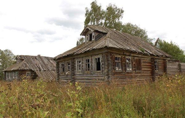 Опустели, когда то богатые села.