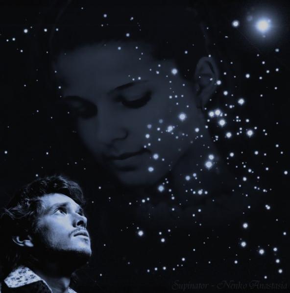 Вновь над домом моим разгораются белые звёзды