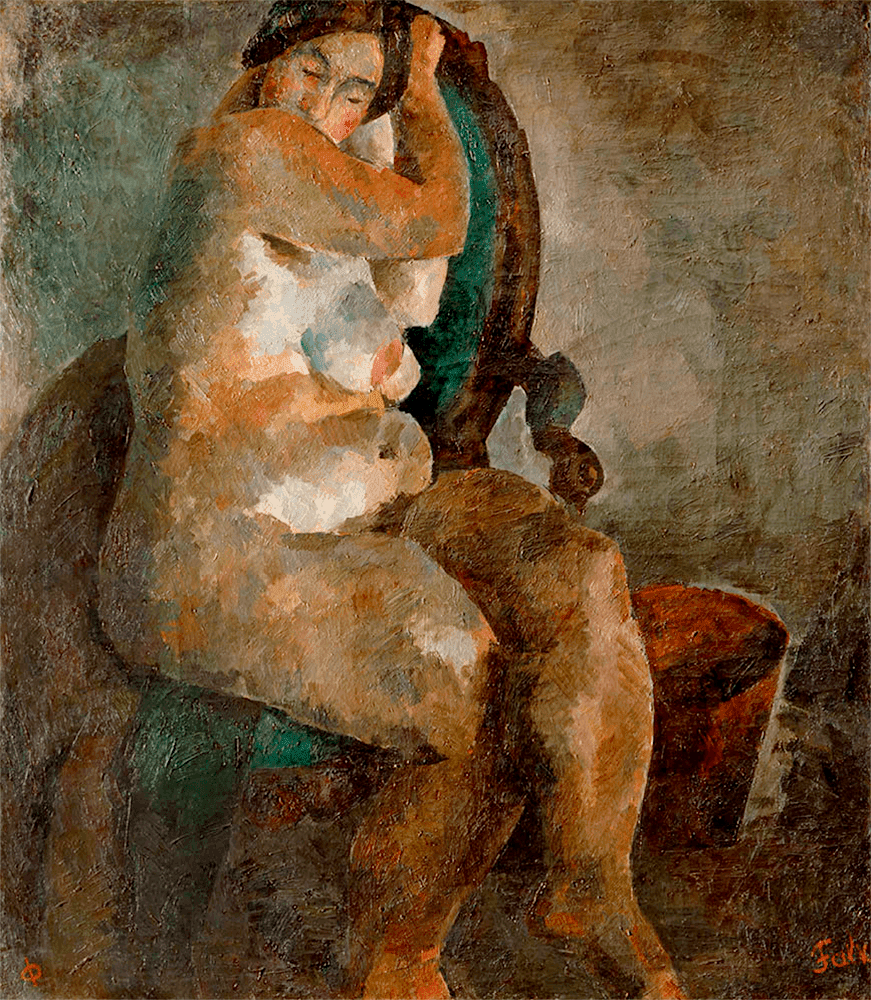 «Обнаженная в кресле» Роберта Фалька