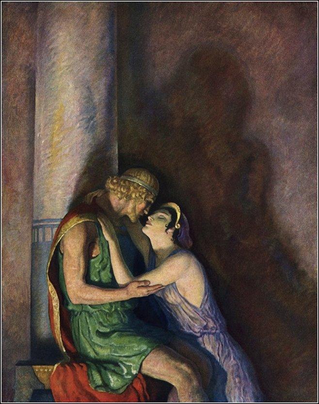 Одиссея. Песнь двадцать первая