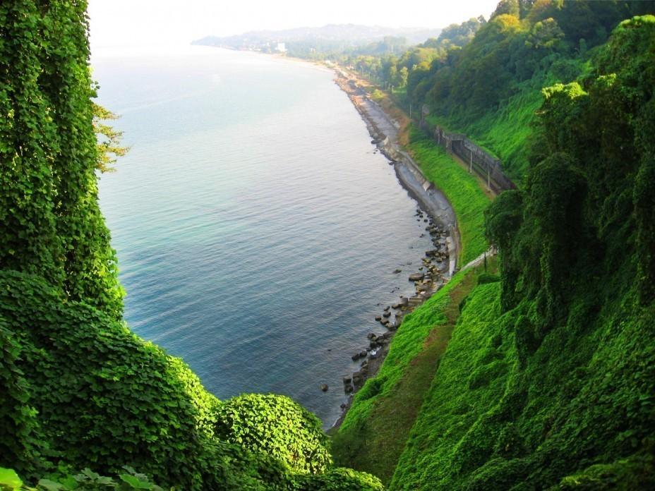 Роскошной Грузии долины