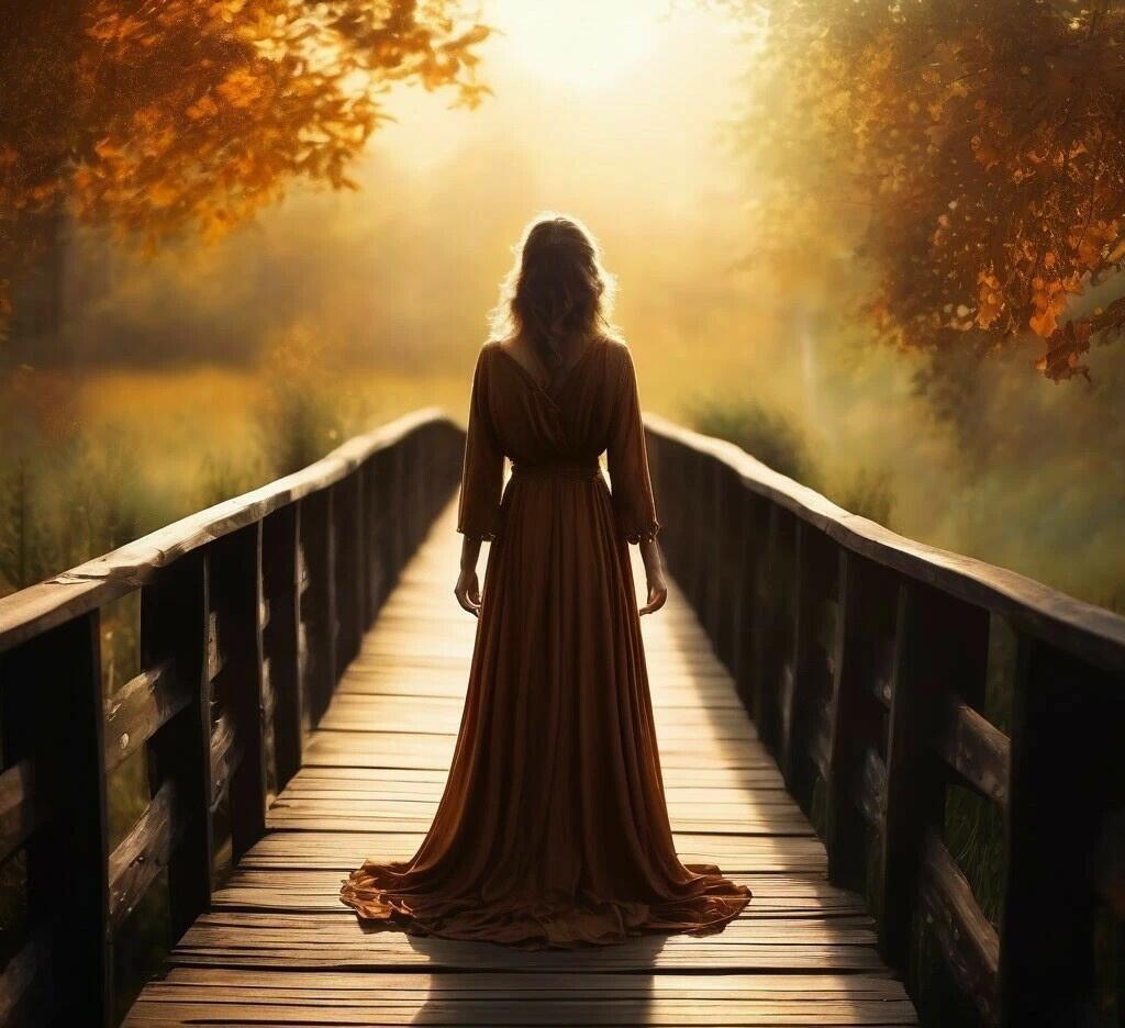 Вдыхая покой особой, осенний