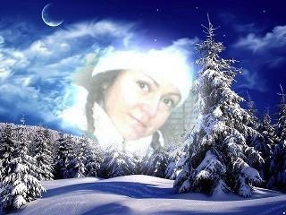 Девочка Снегурочка