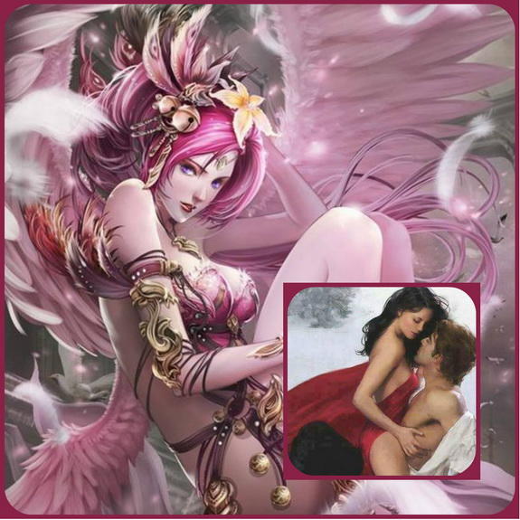 Я сегодня с Ангелом спала.   ( Любовь - это ты ! )