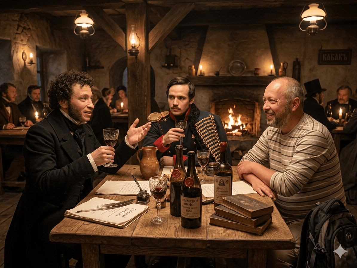 Зимний вечер.