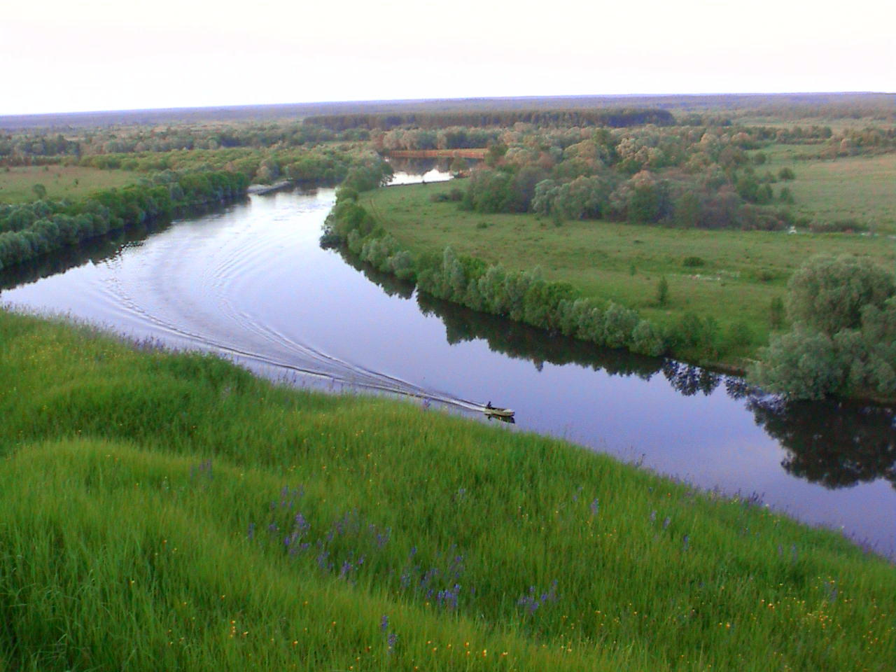 Оша река Омск