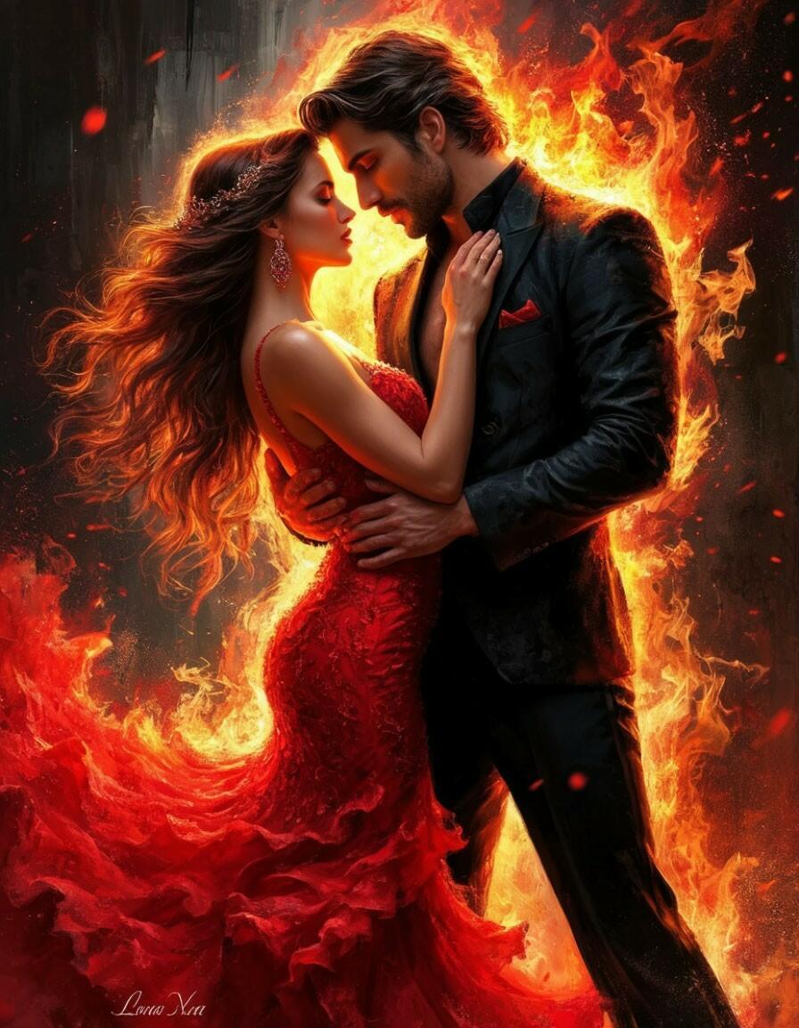 Страсть в  танце. 