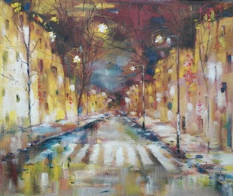 Небо тихе та брунатне...