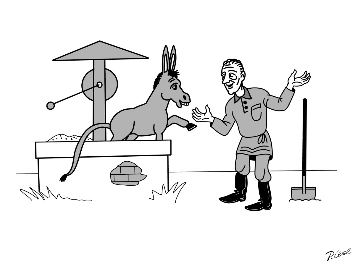 Ослик и колодец (притча с озвучкой)