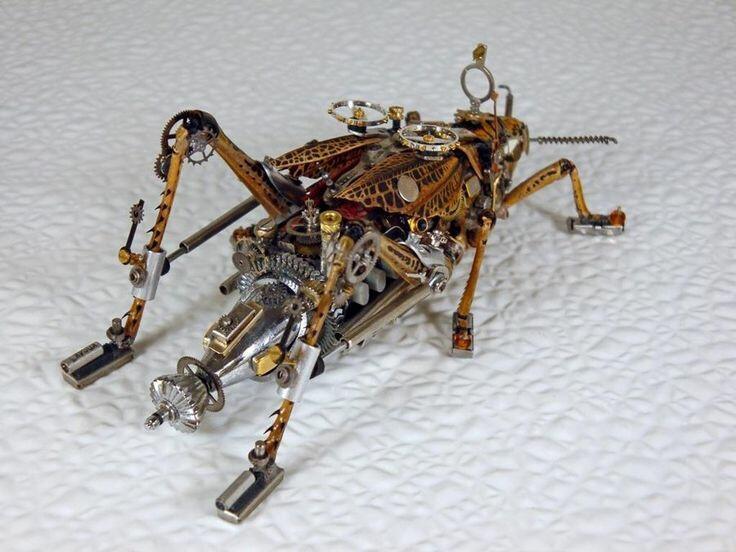 "Робот-дергун".Карт. из инт.