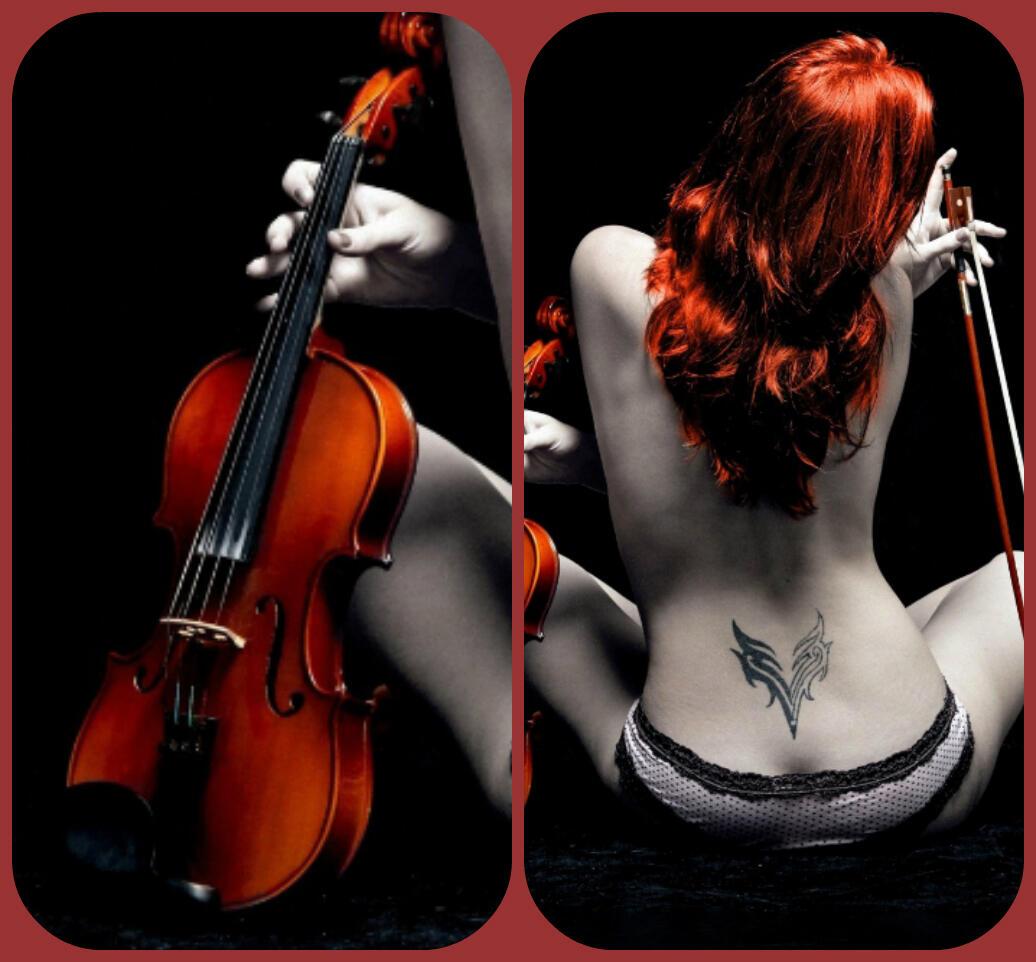 В его душе всегда играла скрипка,    Галинка Багрецова