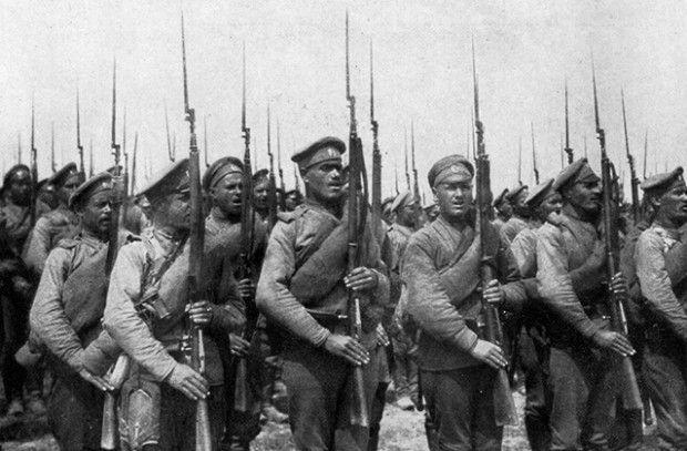 На полях Галиции.