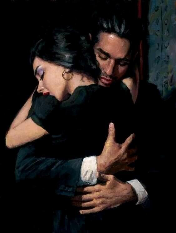 Любви горячие ладони...