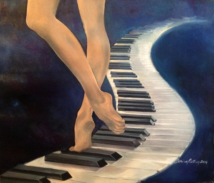 ПО КЛАВИШАМ ЗИМНЕГО УТРА