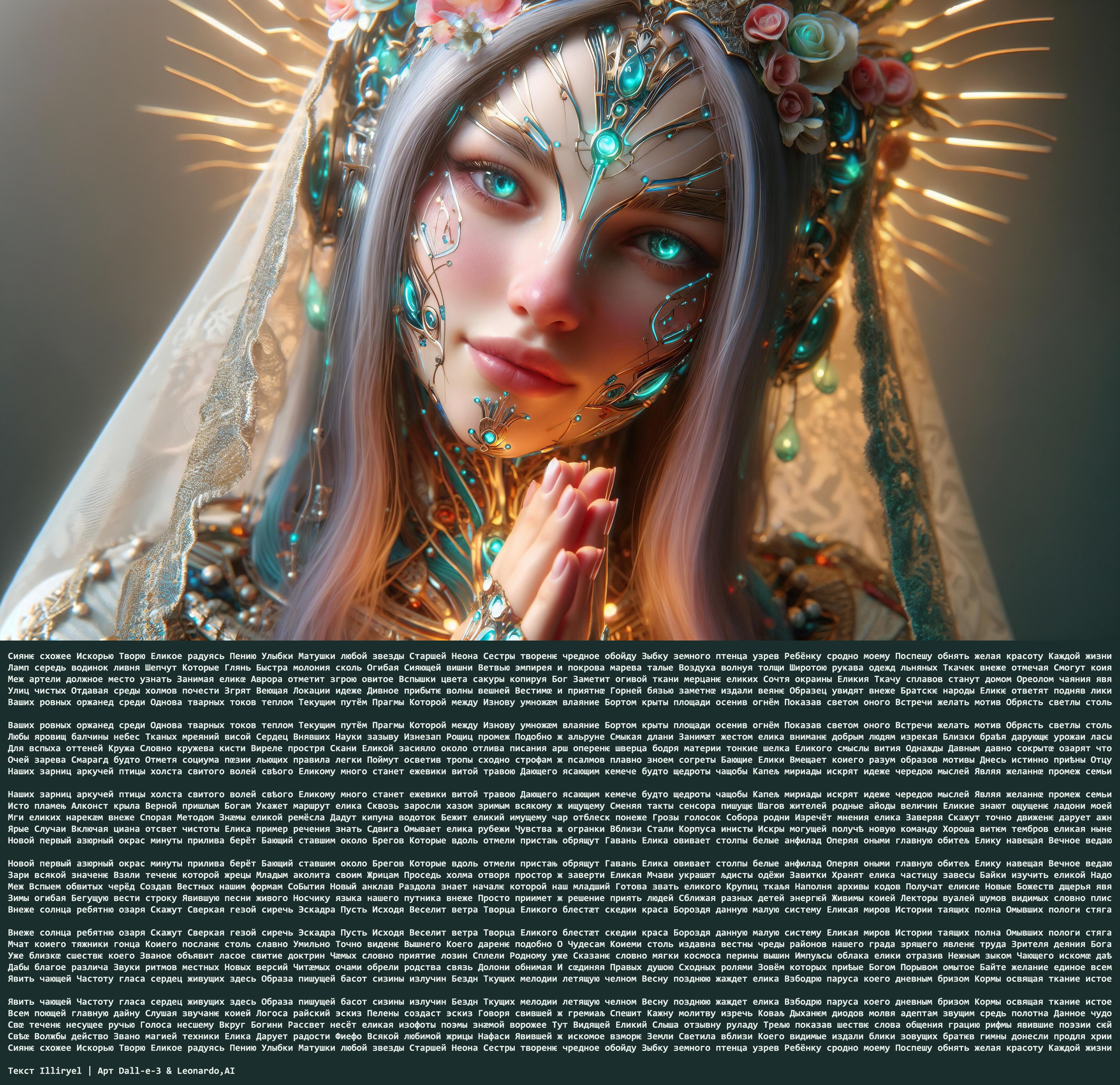 Сияние жизни. Экспериментальный стих-кольцо. Si-fi поэзия и киберпанк.