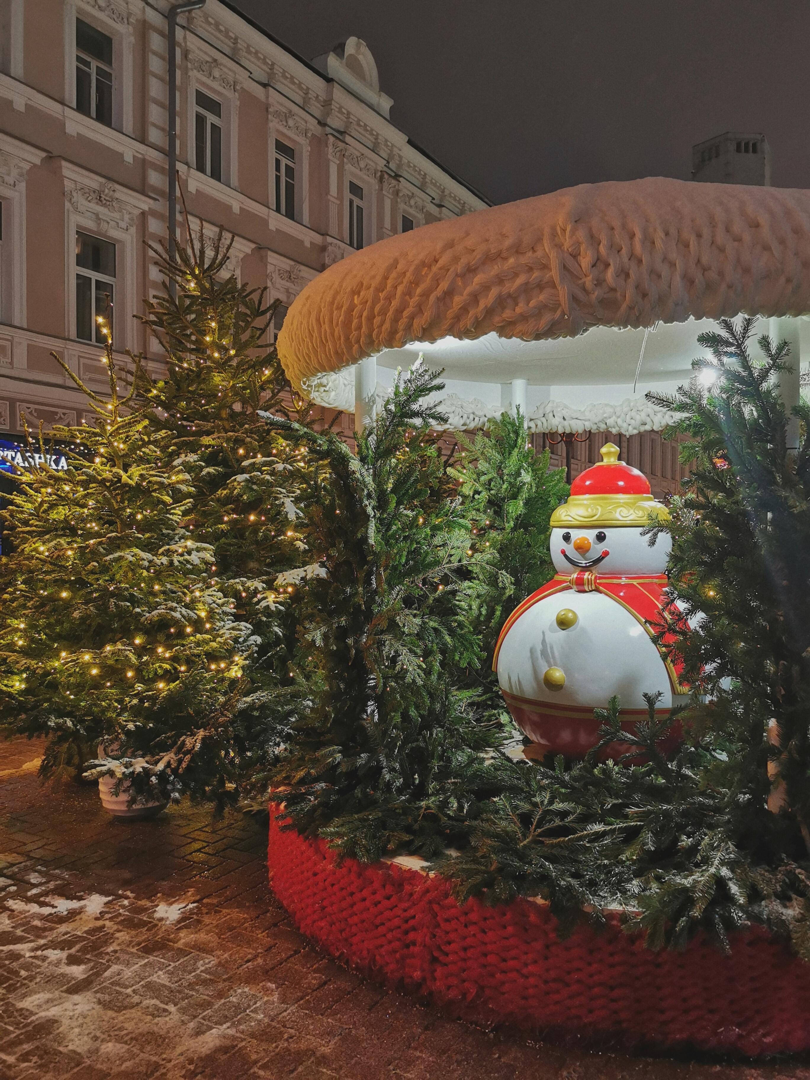 Заснеженный Арбат