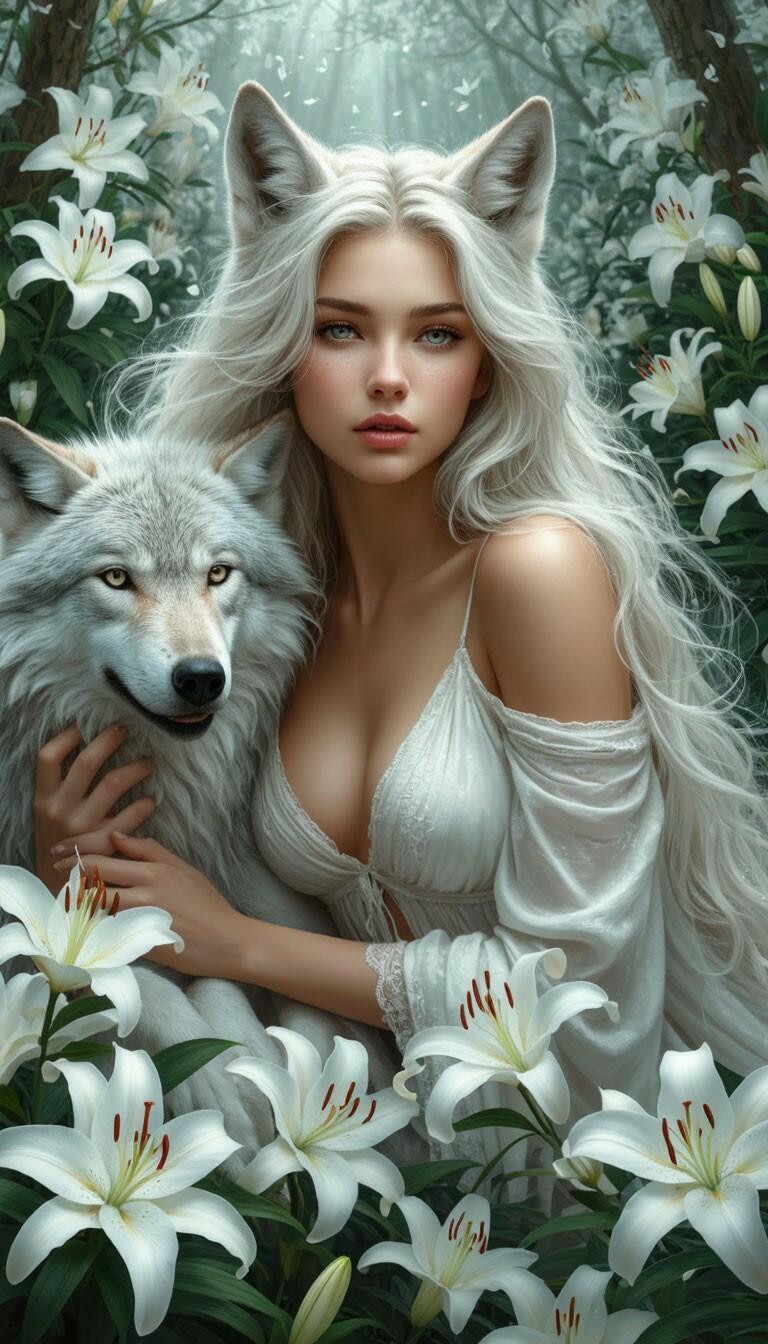 Я твоя волчица.