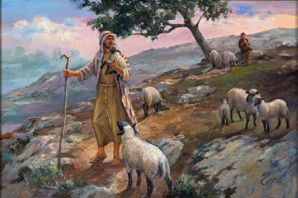 Пастух и стадо