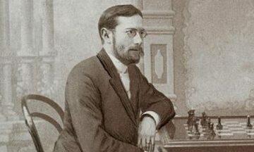 "Конь на краю доски -- дитя позора!" Чисто шахматное