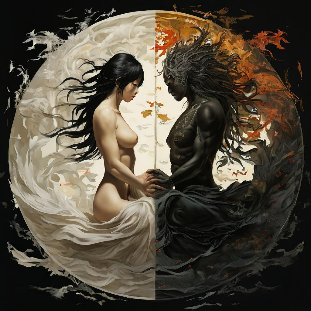 Инь и Янь .(китайская притча 2 век до н.э.)