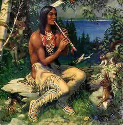 Музыка флейты индейцев