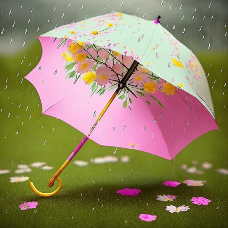 Весенний зонт