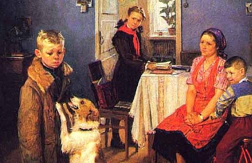 Опять двойка... современная интерпретация картины