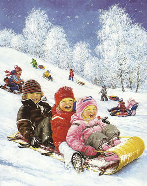 Зима – на радость детям