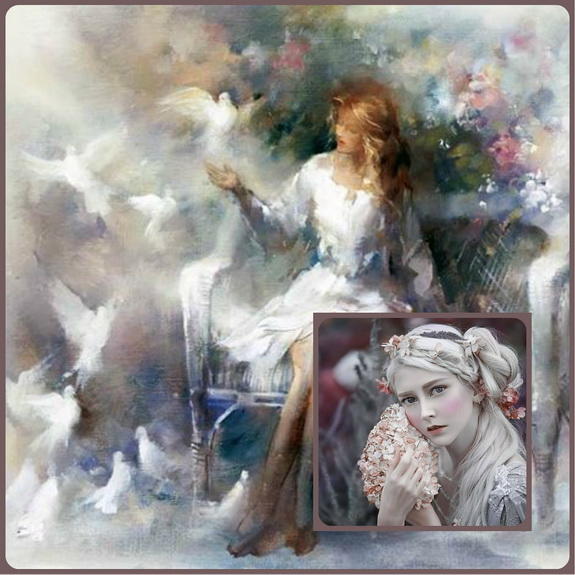 Зима присела на скамейку, .....