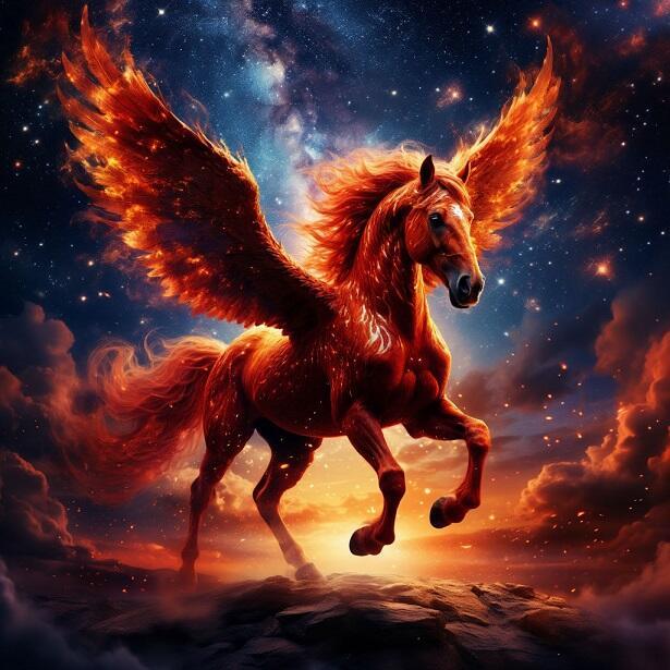 Красный конь