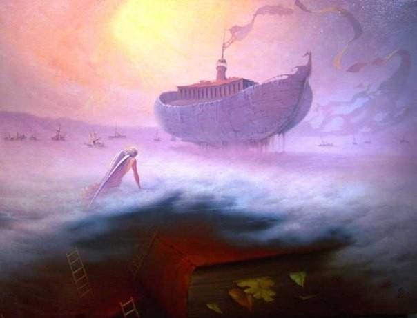 Я печальней огня не видала