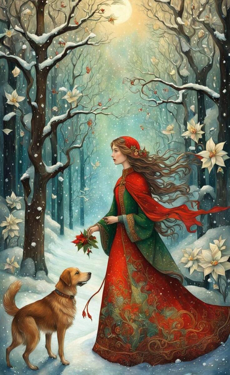 Раз на святки ...