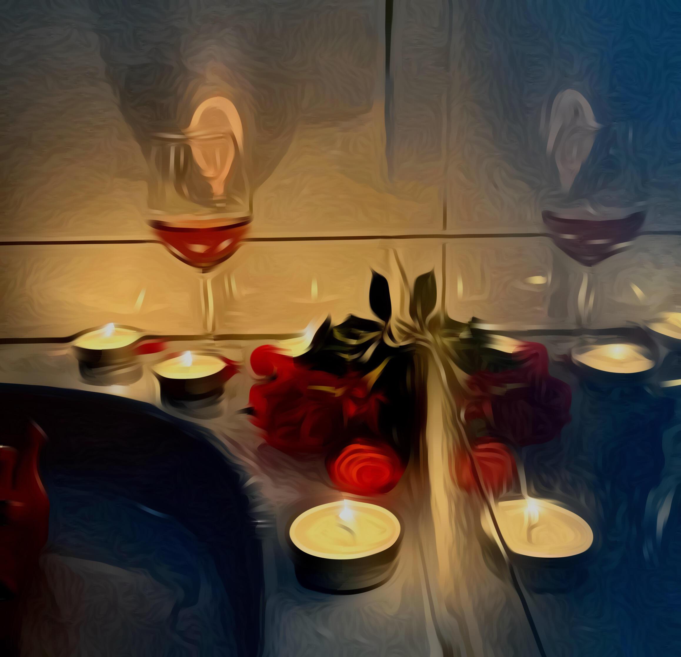 Свеча горела…она горела 