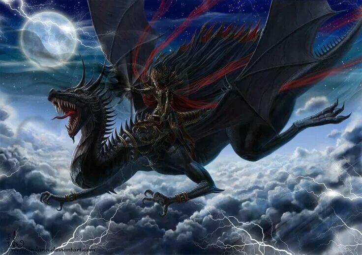 ВЕРХОМ НА ЧЁРНОЙ ТУЧЕ