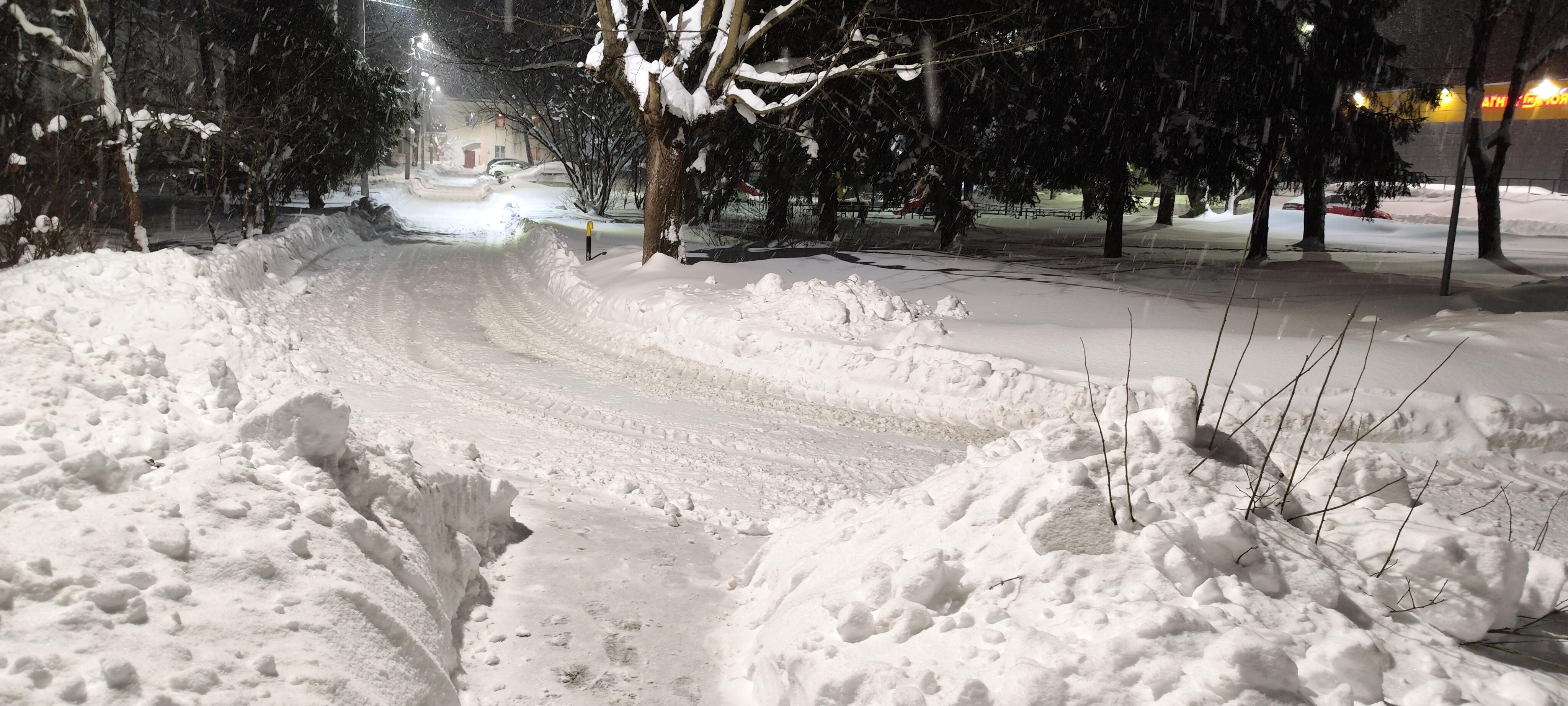 Снежное дыхание зимы