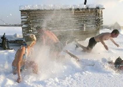 А в Сибири - мороз да метель...