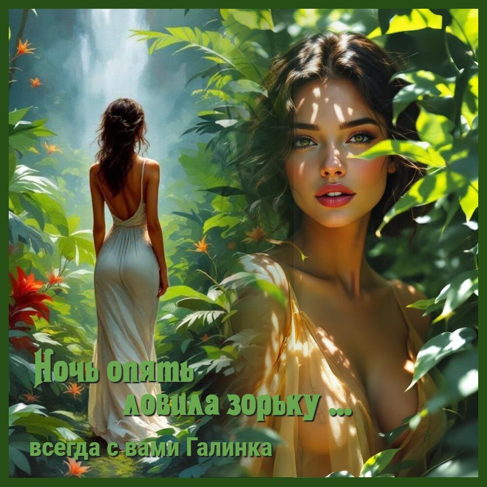 Ночь опять ловила зорьку Галинка Багрецова