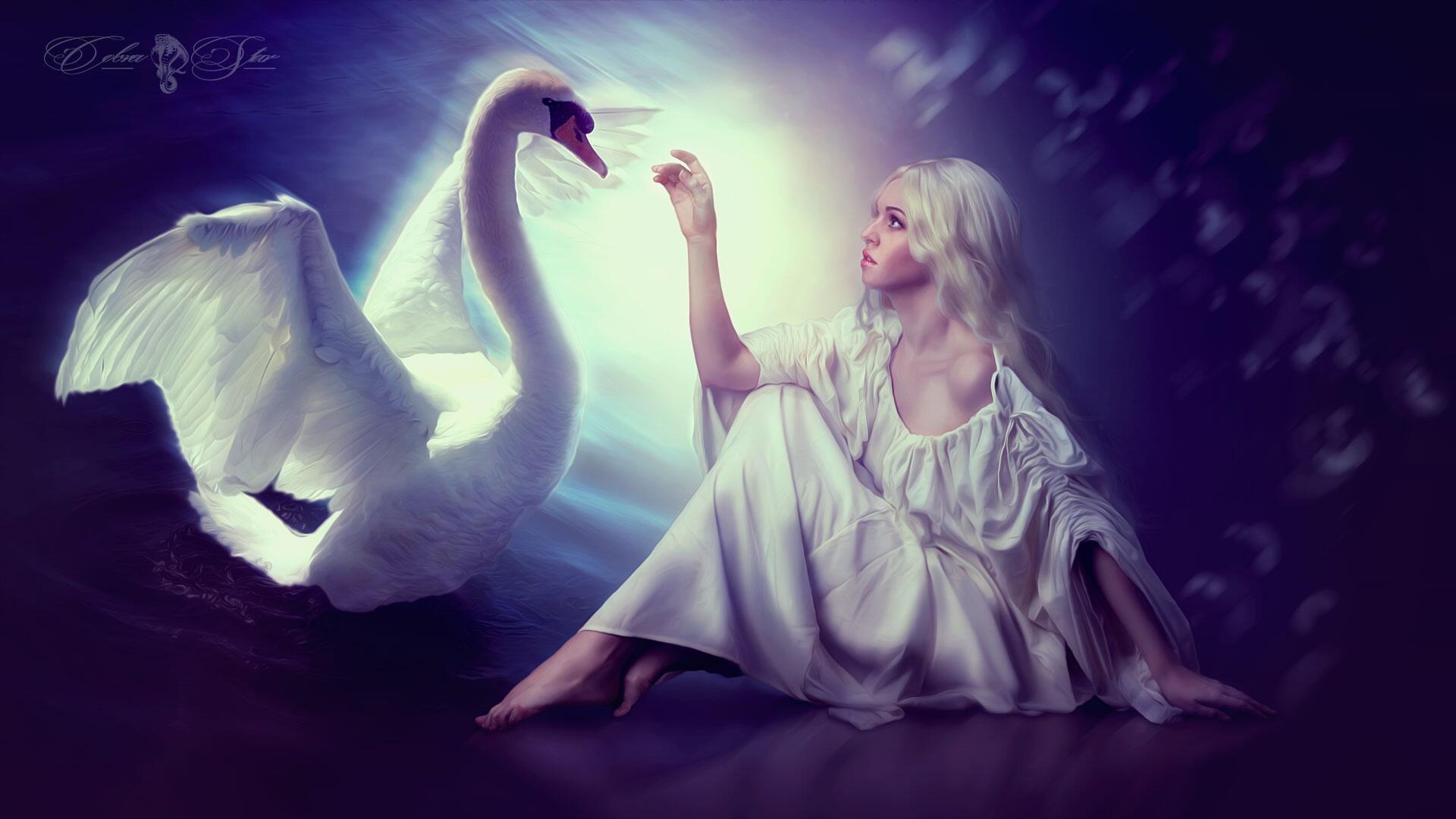 Белая птица новое чудо сюжет. Царевна лебедь богиня. Девушка лебедь. Лебедь фэнтези.