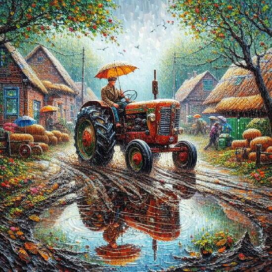 Деревенские страдания...