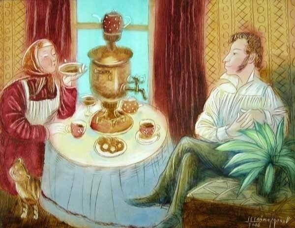 За чашкой чая