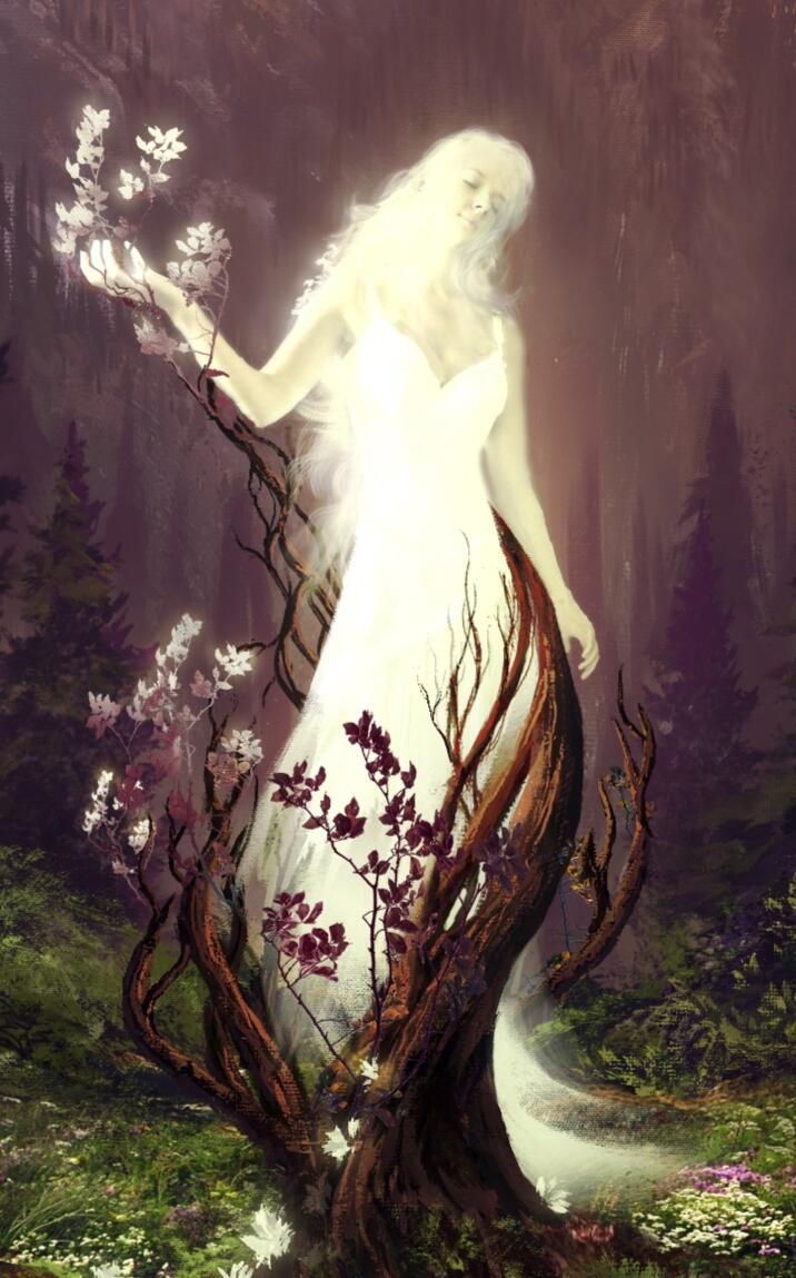 Розовый багульник