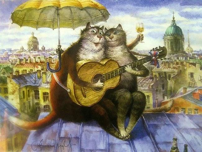 Кошачья любовь