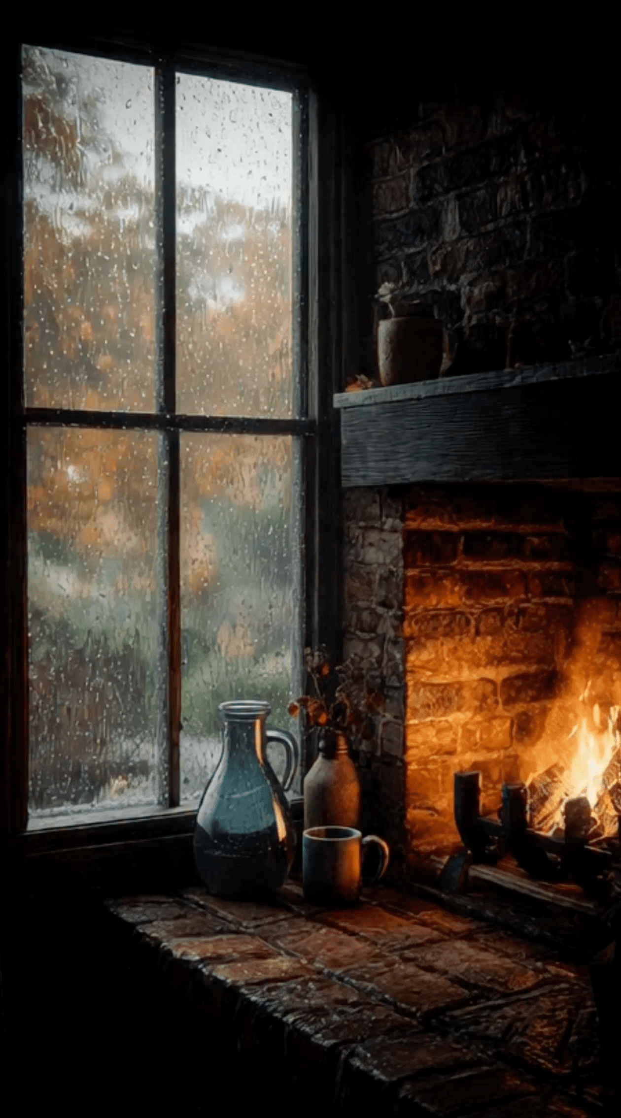 Дождик осенний, поплачь обо мне