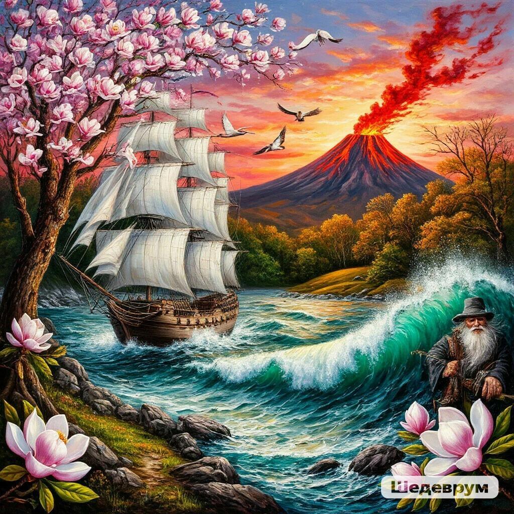 Бело-розовое время