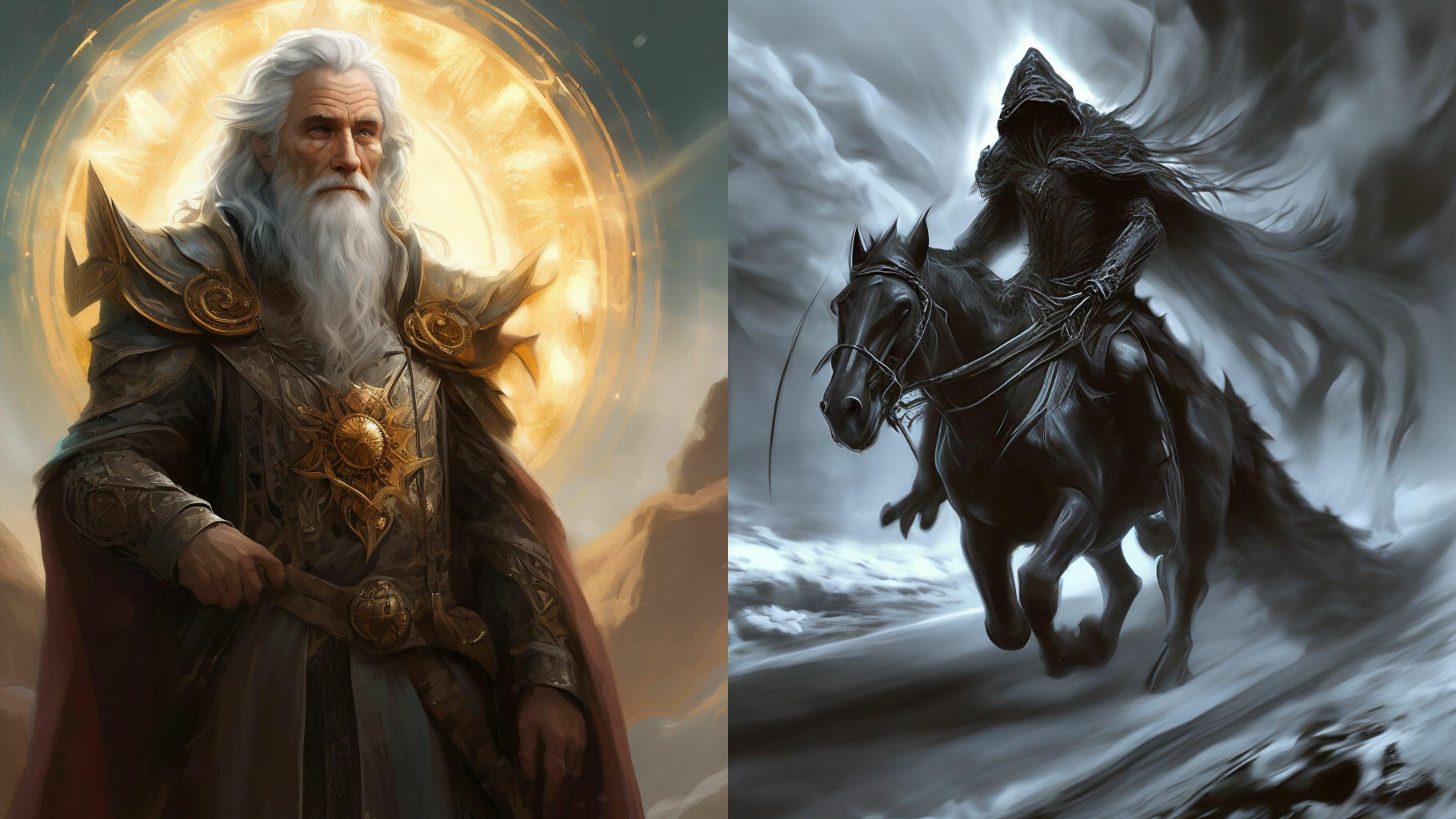 Великий царь Солнце и Тёмный князь Туча