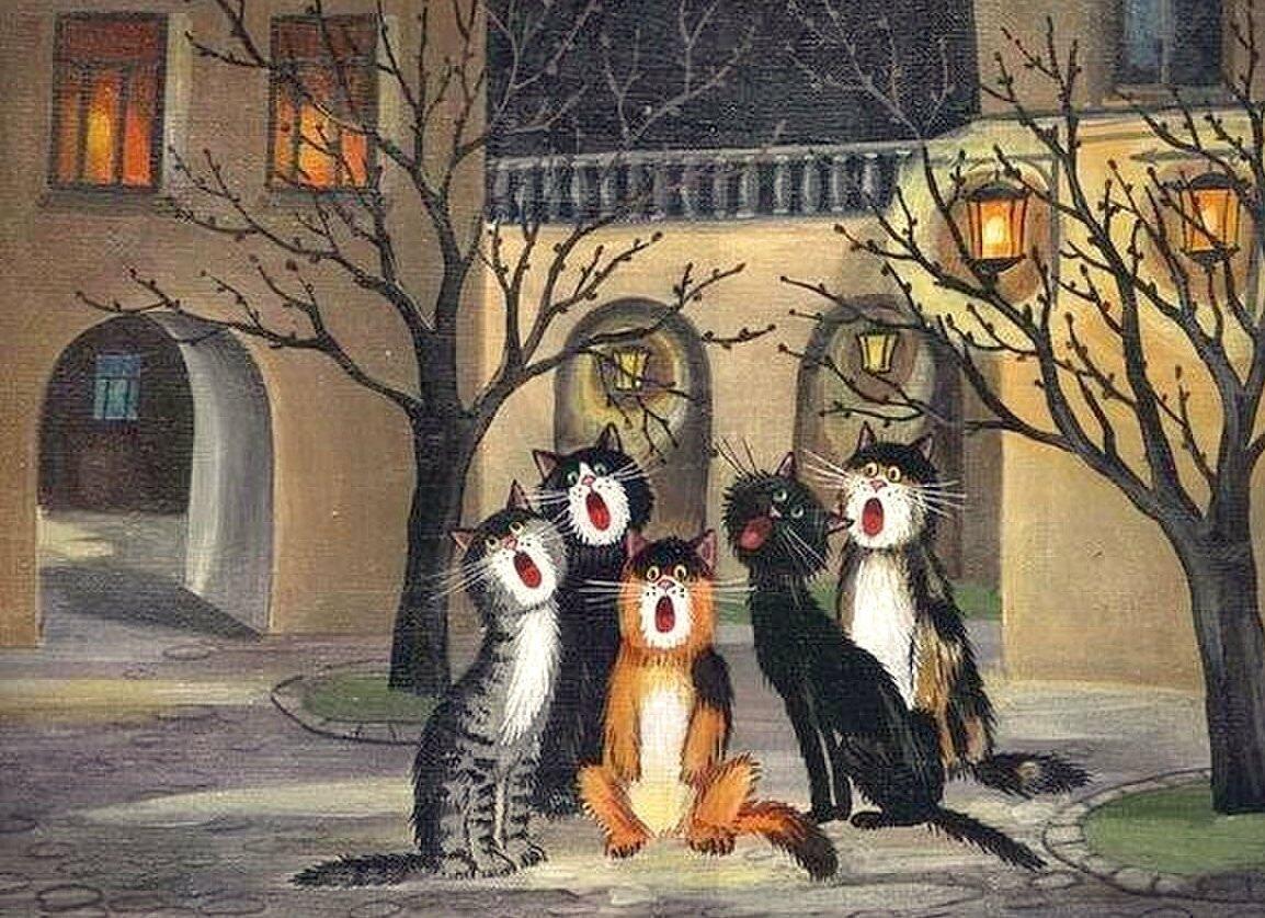 МАРТОВСКИЙ КОТ (Перевод с белорусского)