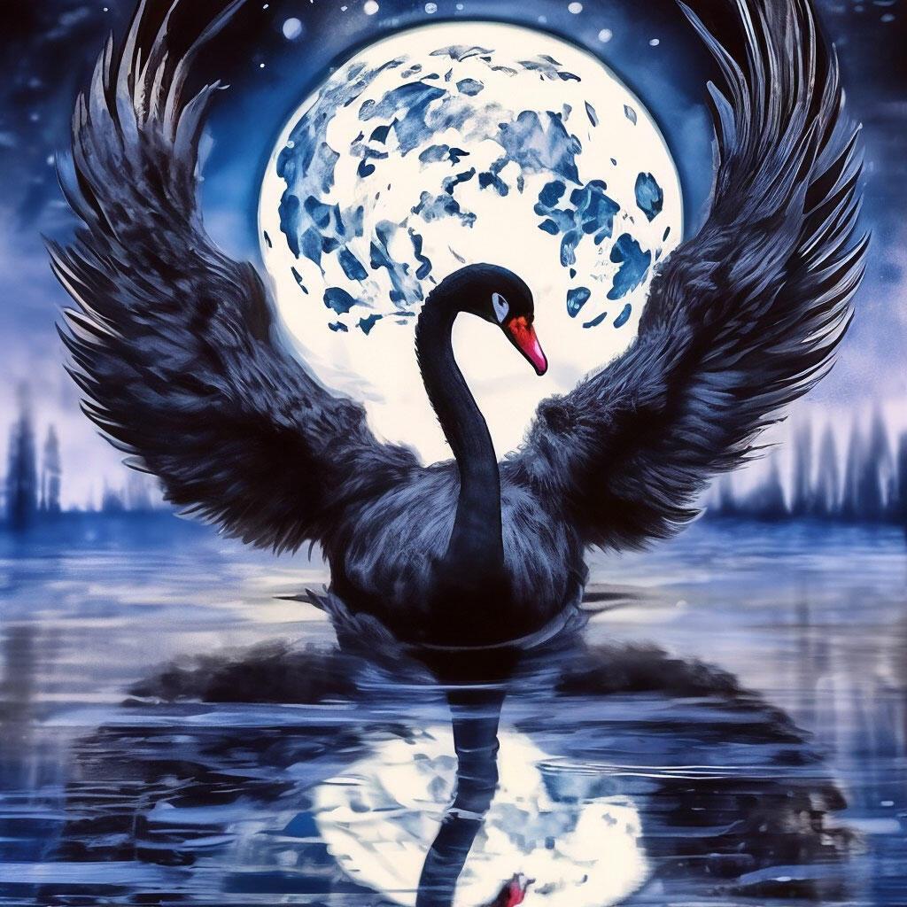 Черный пух, словно первый снег