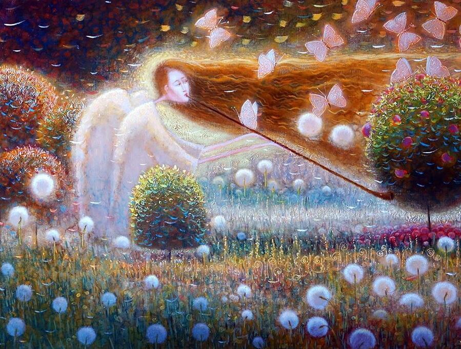 горсть тишины не оброни