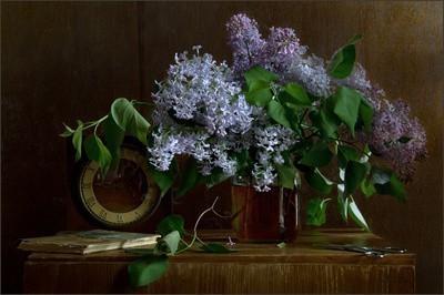 Май.Сумерки.Часы.